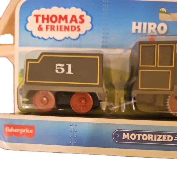 Thomas & Friends Hiro Motorized Toy Train Engine with Tender Battery Powered New - Picture 4 of 4